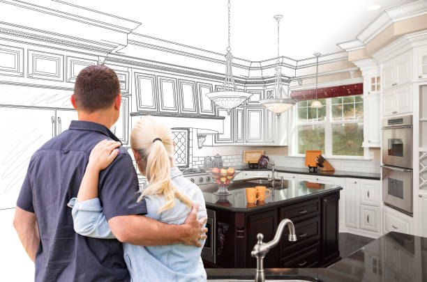 Professional Kitchen Flooring technician working in Alexandria, MN